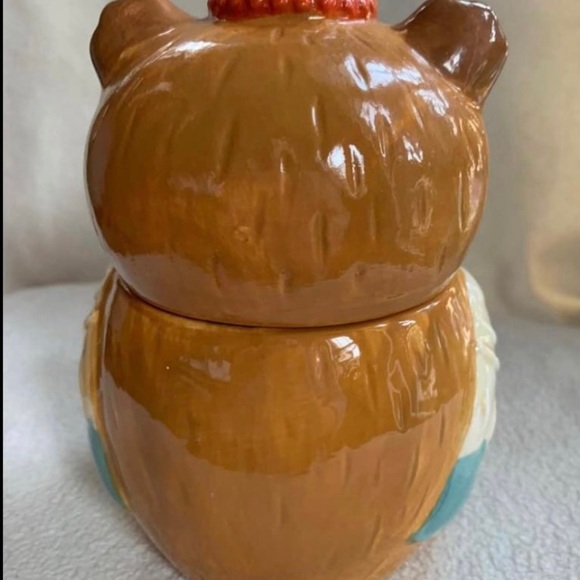 Earthenware Cottage Owl Trinket box keepsake dish - Picture 5 of 8